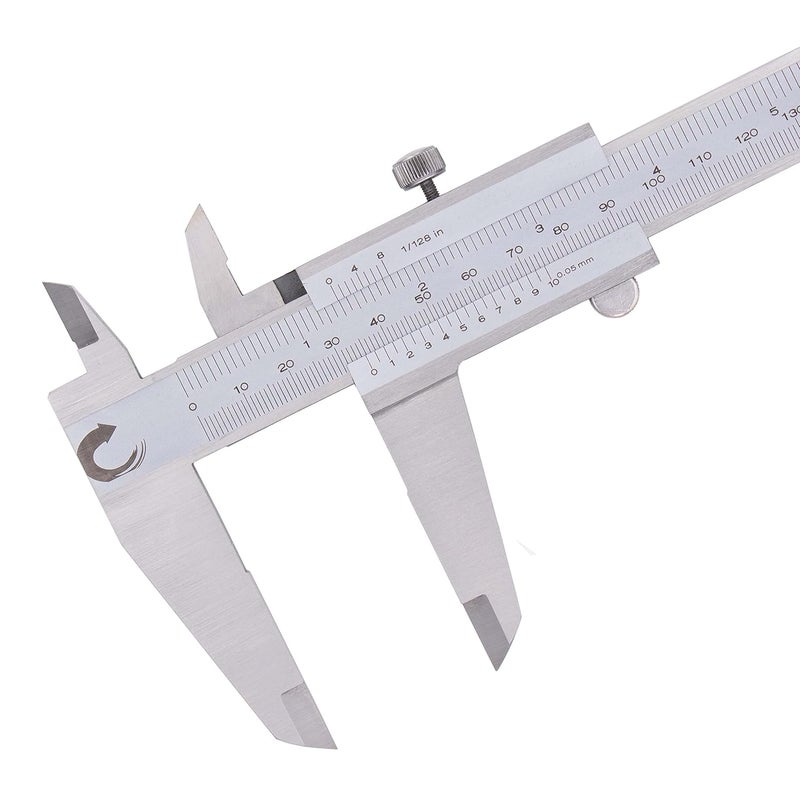 Clockwise Tools Vernier Caliper, DVLR-1205 0-12 Inch/300 mm, Inch (Fraction)/Metric, Stainless Steel - Image 4